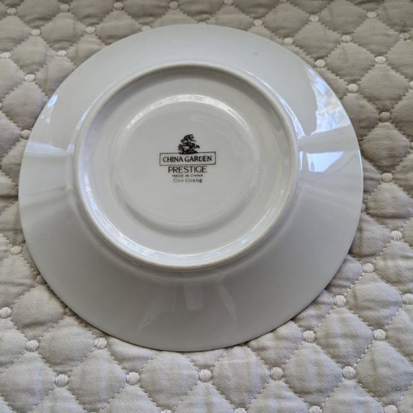 Vintage Floral Mismatched Fine China Tea Party Serving 3 Piece Set - Picture 6 of 12